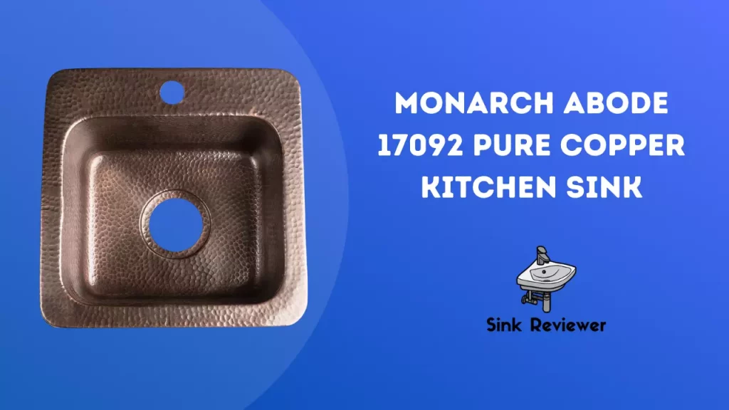 Monarch Abode 17092 Pure Copper Kitchen Sink Reviewed Sink Reviewer