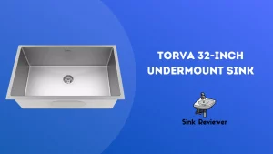 TORVA 32-Inch Undermount Sink