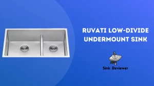 Ruvati Low-Divide Undermount Sink