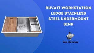 Ruvati Workstation Ledge Stainless Steel Undermount Sink