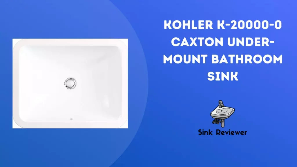 KOHLER K-20000-0 Caxton Under-Mount Bathroom Sink