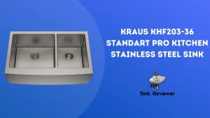 Kraus KHF203-36 Standart PRO Kitchen Stainless Steel Sink