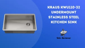 Kraus KWU110-32 Undermount Stainless Steel Kitchen Sink