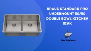 Kraus Standard PRO Undermount 50/50 Double Bowl Kitchen Sink