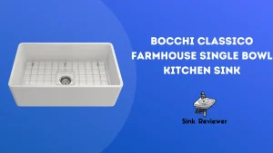 BOCCHI Classico Farmhouse Single Bowl Kitchen Sink