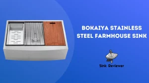 Bokaiya Stainless Steel Farmhouse Sink
