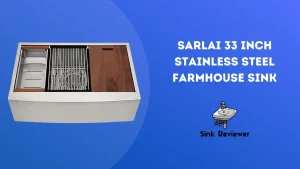 Sarlai 33 Inch Stainless Steel Farmhouse Sink